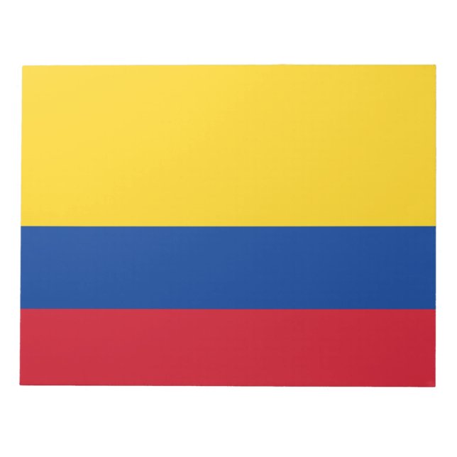 Flagga Colombia Anteckningsblock (Framsida)
