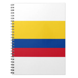 Flagga Colombia Anteckningsbok