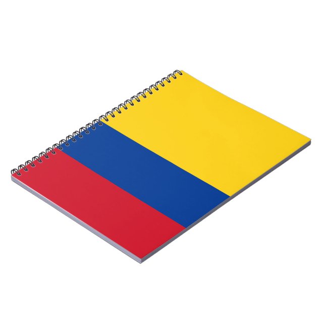 Flagga Colombia Anteckningsbok (Vänstra Sidan)