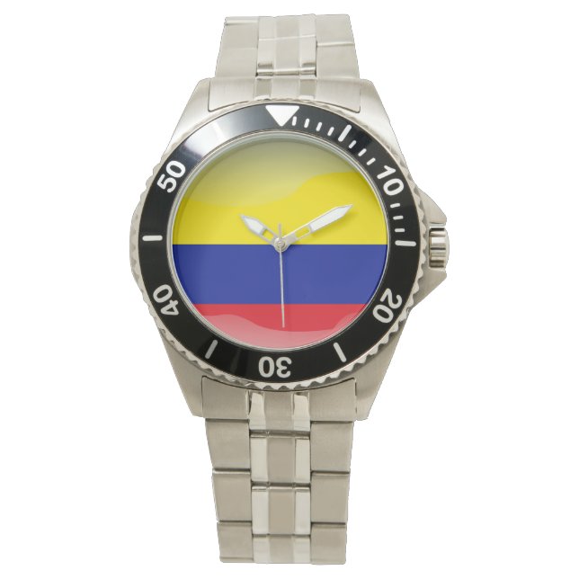 Flagga Colombia Armbandsur (Framsida)