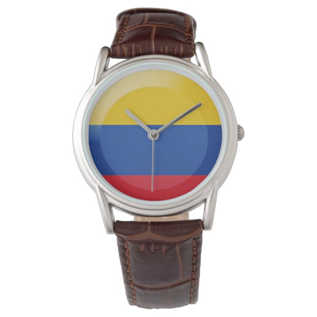 Flagga Colombia Armbandsur (Framsida)