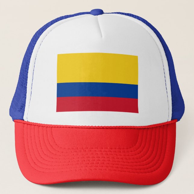 Flagga Colombia - Bandera de Colombia Truckerkeps (Framsida)