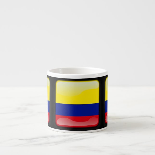 Flagga Colombia Espressomugg (Framsidan)