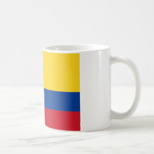 Flagga Colombia Kaffemugg