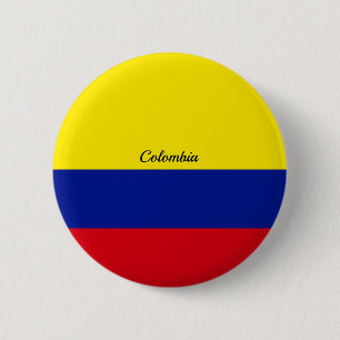 Flagga Colombia Knapp