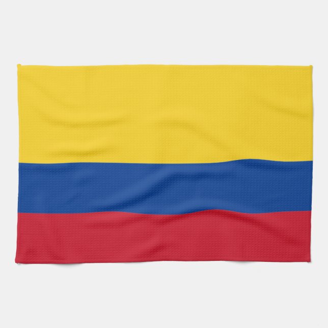 Flagga Colombia Kökshandduk (Horisontell)