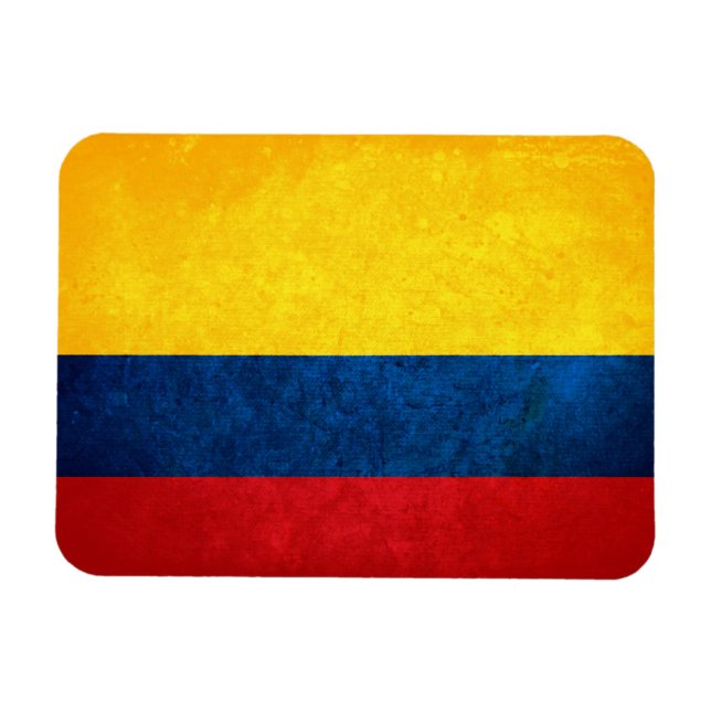 Flagga Colombia Magnet (Horisontell)