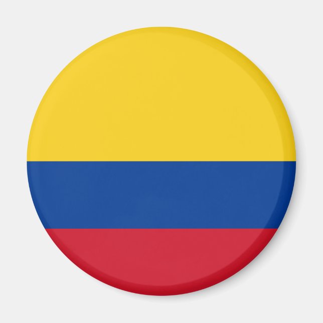 Flagga Colombia Magnet (Framsidan)