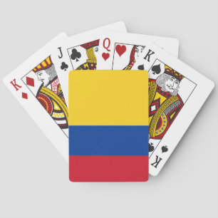 Flagga Colombia Spel Kort