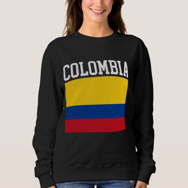 FLAGGA COLOMBIA SPORTS ATHLETICS Manar Women Kids  T Shirt (Framsida)