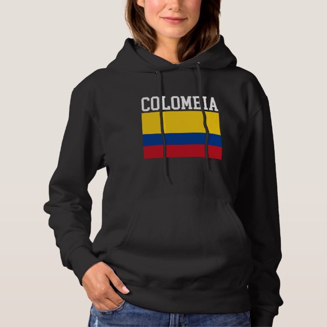 FLAGGA COLOMBIA SPORTS ATHLETICS Manar Women Kids  T Shirt (Framsida)
