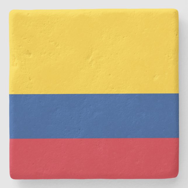 Flagga Colombia Stenunderlägg (Framsidan)