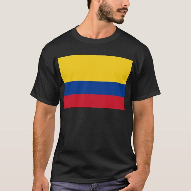 Flagga Colombia T-shirt (Framsida)