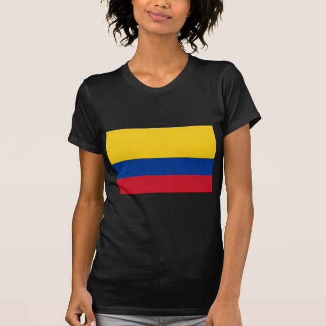 Flagga Colombia T-shirt (Framsida)