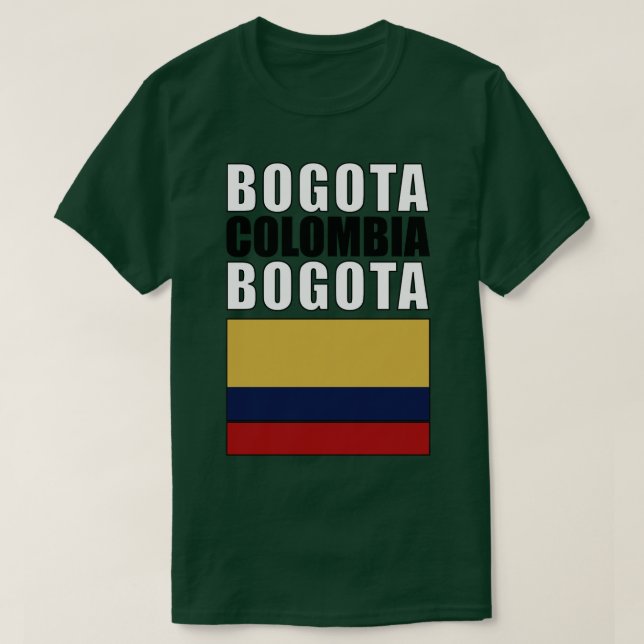 Flagga Colombia T Shirt (Design framsida)
