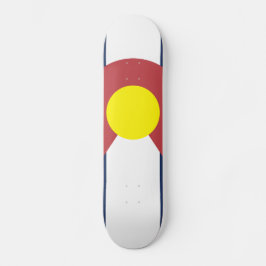 Flagga Colorado Skateboard Bräda 19,5 Cm