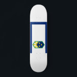 Flagga Colorado Vår, Colorado Mini Skateboard Bräda 18,5 Cm<br><div class="desc">Skateboard med flagga Colorado Vår,  Colorado. En vit och blå flagga</div>