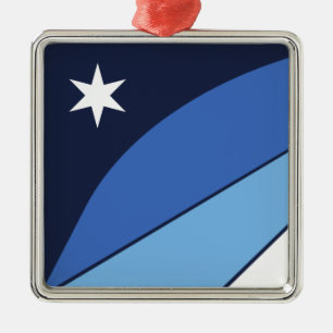 Flagga Columbia (South Carolina) Julgransprydnad Metall