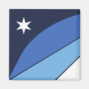 Flagga Columbia (South Carolina) Magnet