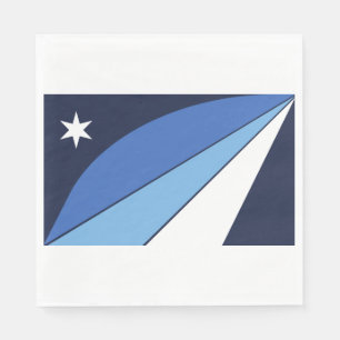 Flagga Columbia (South Carolina) Pappersservett