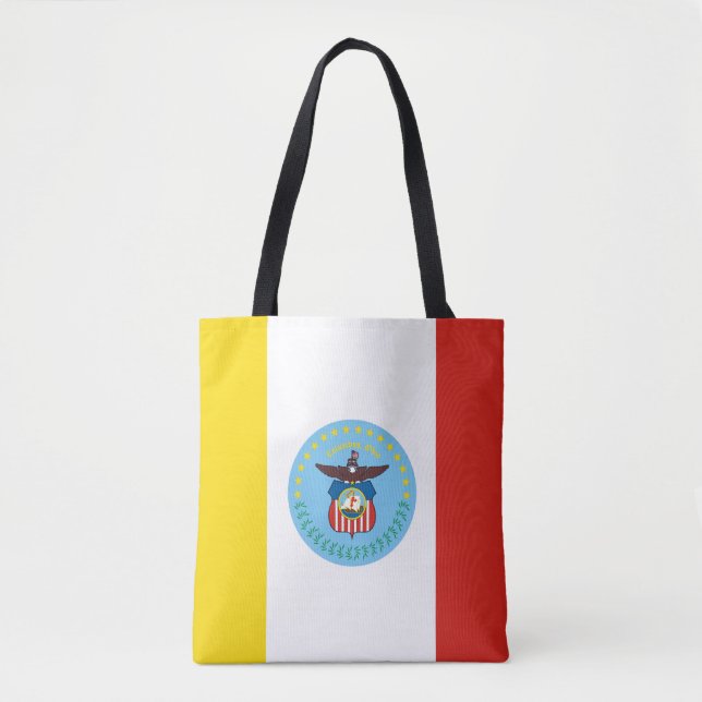 Flagga Columbus, Ohio Totebag Tygkasse (Framsida)