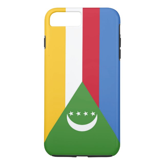 Flagga Comorerna Case-Mate iPhone Skal (Baksida)