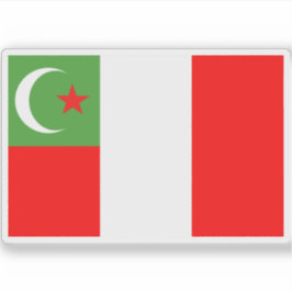 Flagga Confederate Stater för Muscogee, Förenta st Klistermärken