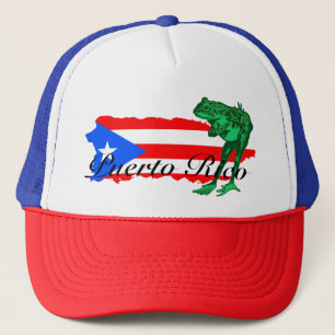 Flagga Coqui Puerto Rico Keps