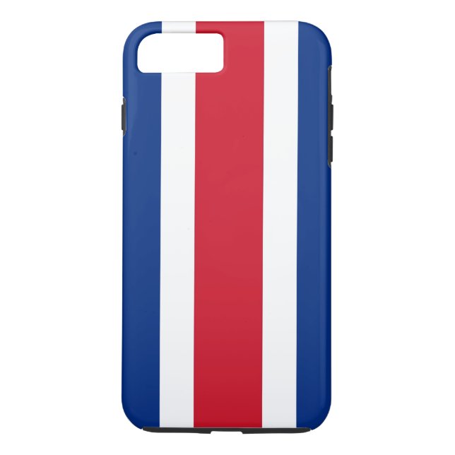 Flagga Costa Rica Case-Mate iPhone Skal (Baksida)