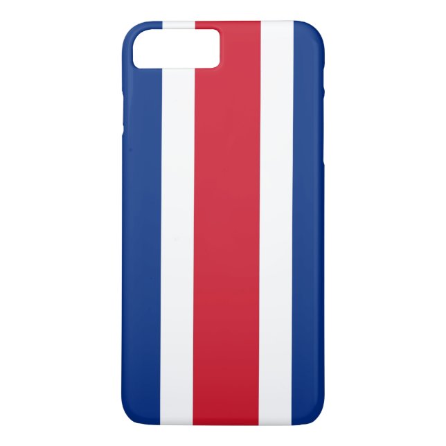 Flagga Costa Rica Case-Mate iPhone Skal (Baksida)
