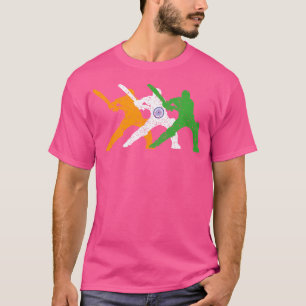 Flagga Cricket Team Cricketer Fläkt Batsmen från I T Shirt