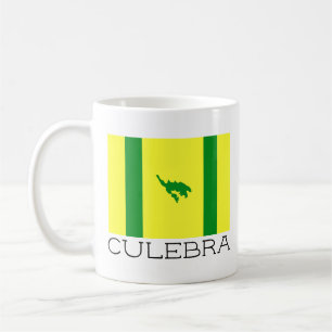 Flagga Culebra, Puerto Rico Kaffemugg