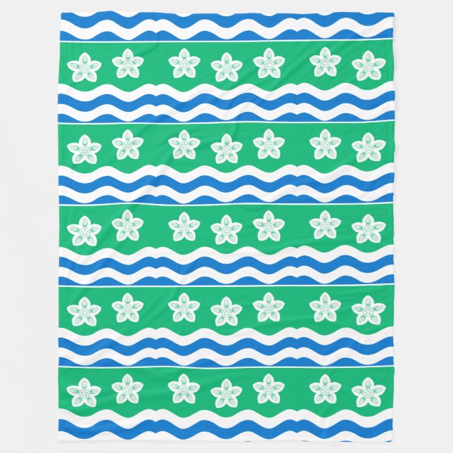 Flagga Cumberland Fleece Blanket (Framsidan)