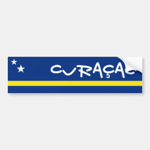 Flagga Curaçao Bildekal