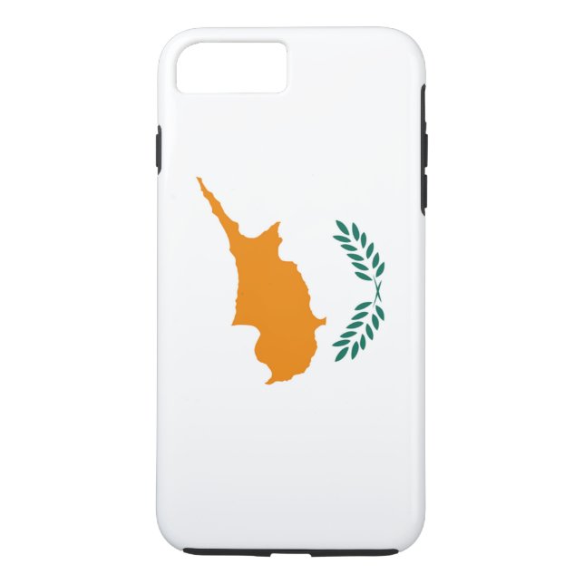Flagga Cypern Case-Mate iPhone Skal (Baksida)