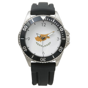 Flagga Cypern (grekcypriot) Armbandsur