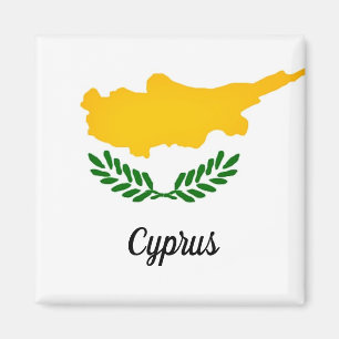 Flagga Cypern Magnet