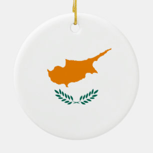 Flagga Cypern Ornament