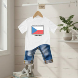Flagga Czechia T Shirt