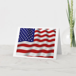 Flagga dag old glory kort