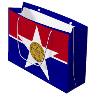 Flagga Dallas, Texas Large Gift Bag