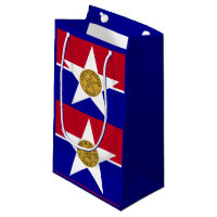 Flagga Dallas, Texas Small Gift Bag