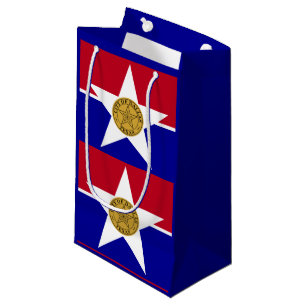 Flagga Dallas, Texas Small Gift Bag