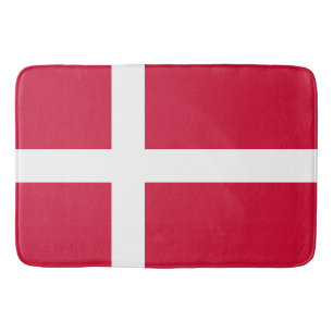 Flagga Danmark eller Danmark Trasa Badrumsmatta