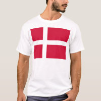 Flagga Danmark eller Trasa