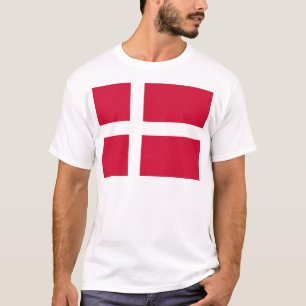 Flagga Danmark eller Trasa T-shirt