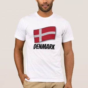 Flagga Danmark T Shirt
