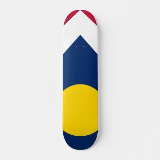 Flagga Denver, Colorado, Förenta staterna Mini Skateboard Bräda 18,5 Cm
