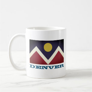 Flagga Denver, Colorado Kaffemugg