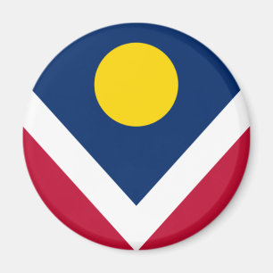 Flagga Denver, Colorado Magnet